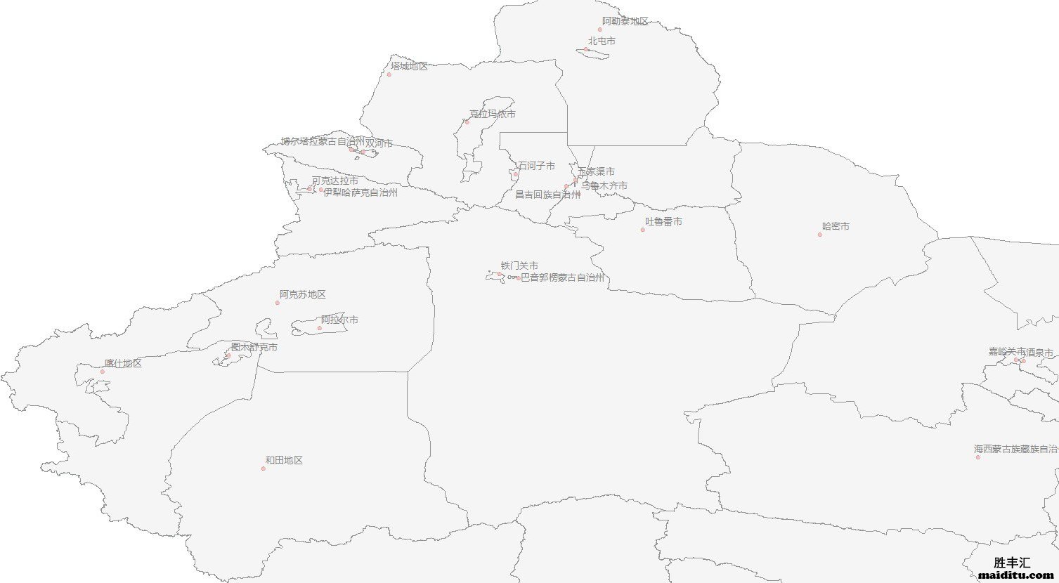 新疆mapinfo电子地图销售