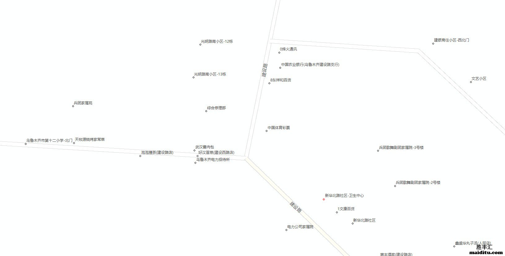 新疆电子地图销售