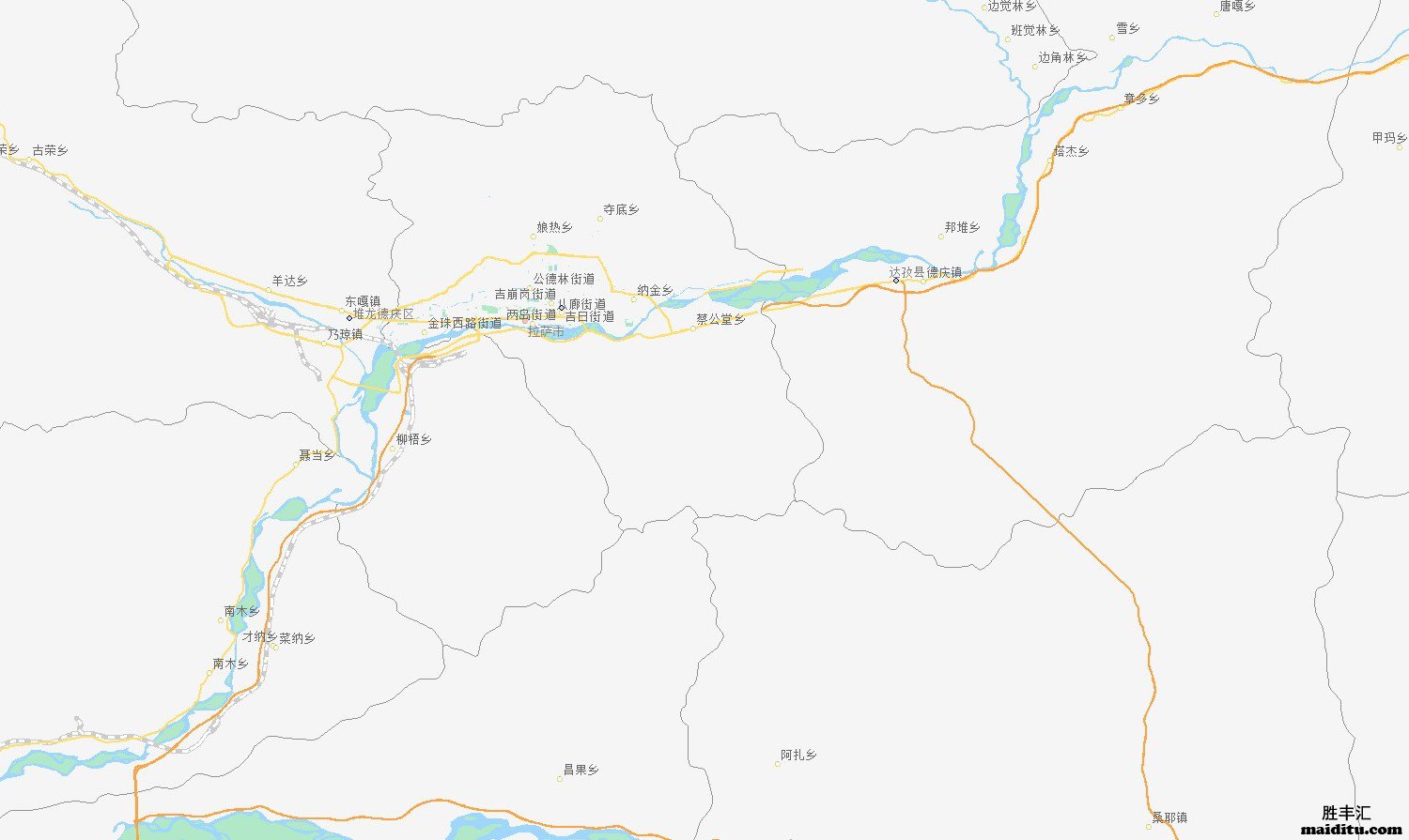 西藏自治区mapinfo电子地图销售