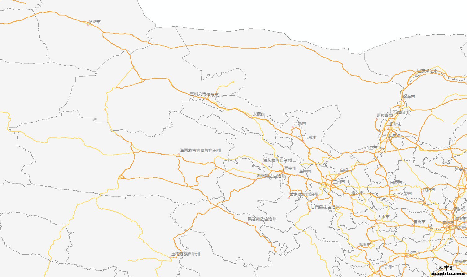 甘肃省mapinfo电子地图销售