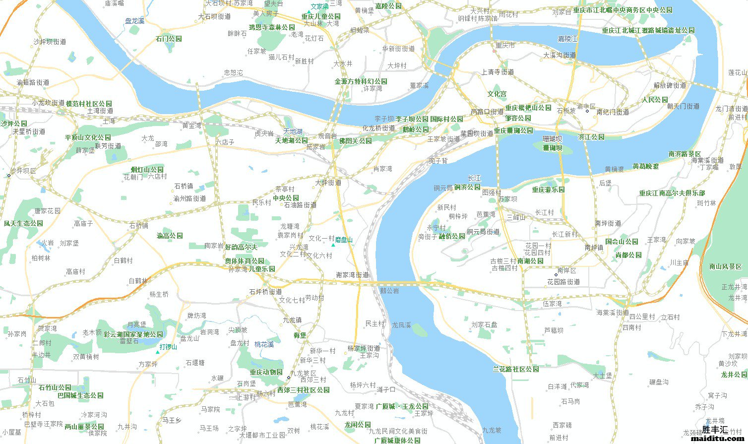 重庆市电子地图销售