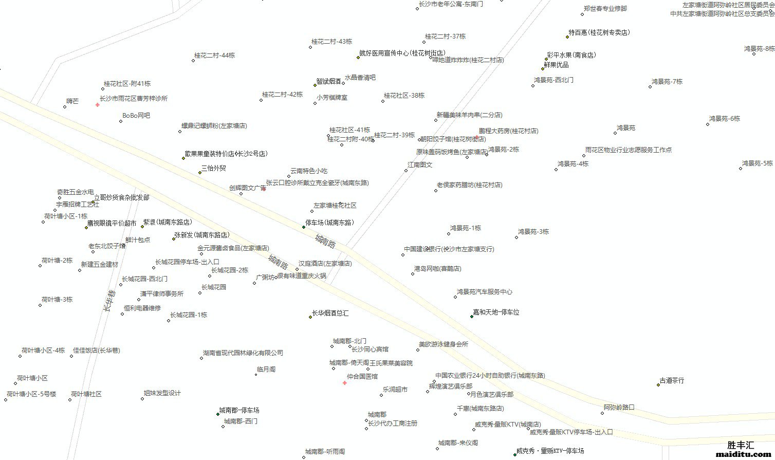 湖南省mapinfo电子地图销售