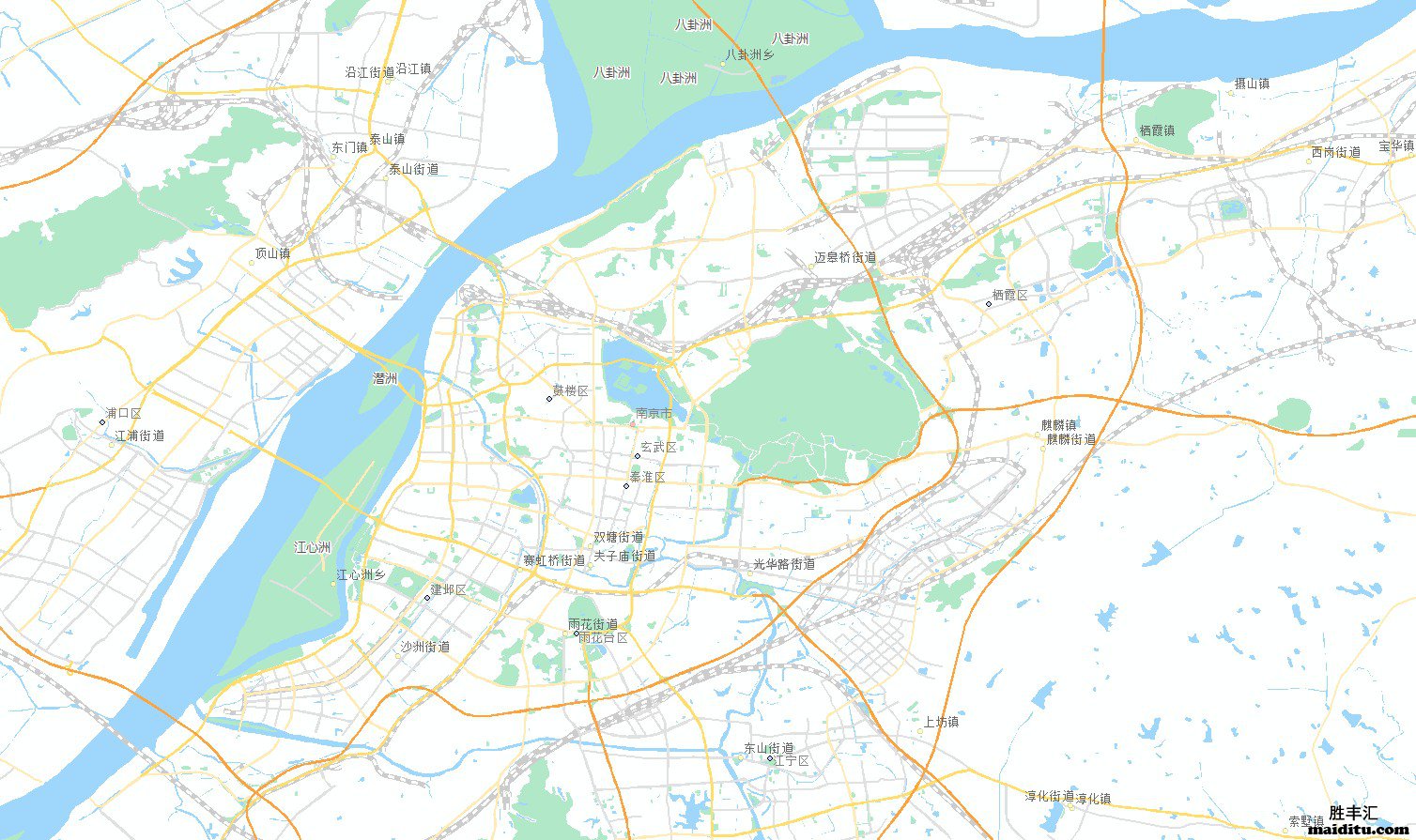 江苏省电子地图销售