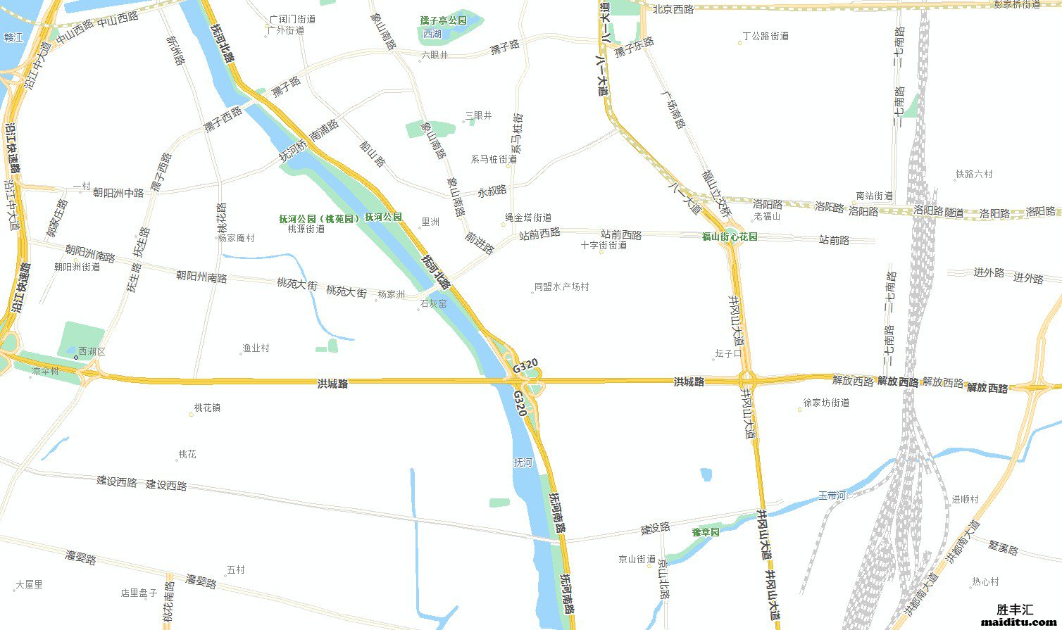 江西省电子地图销售