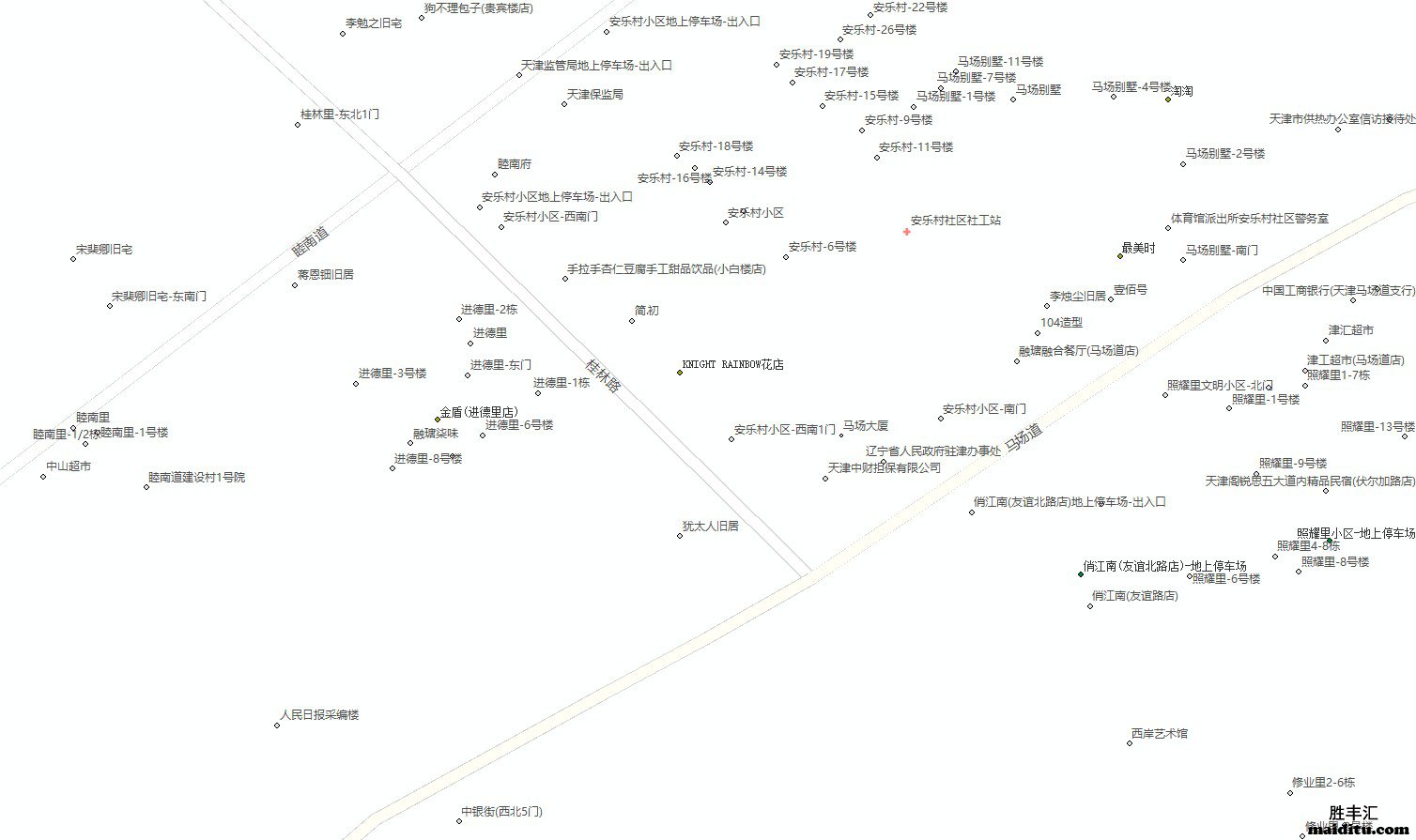 天津市supermap格式电子地图销售