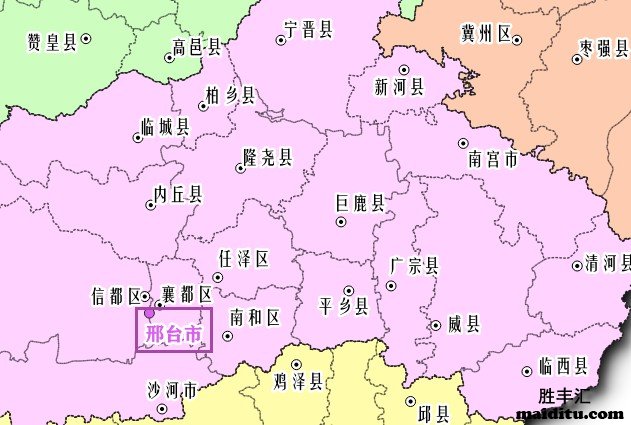 2022年最新版河北省矢量电子地图