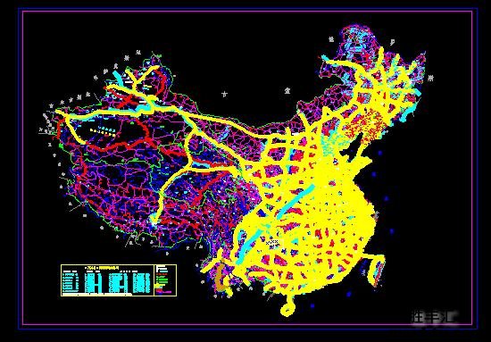 2022年全国cad地图完整版