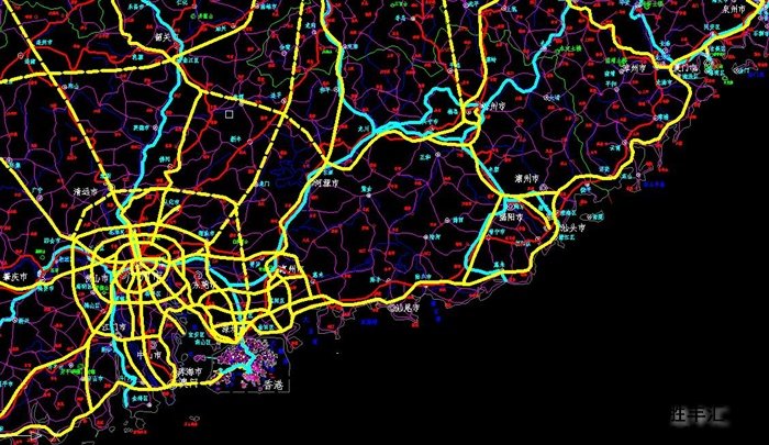 2022年全国各省市区县全国cad地图完整版