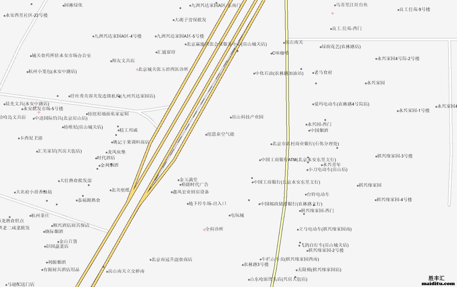 北京市房山区电子地图销售