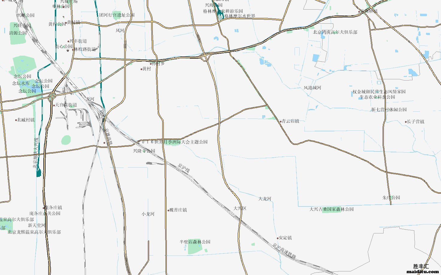 北京市大兴区mapinfo格式电子地图销售