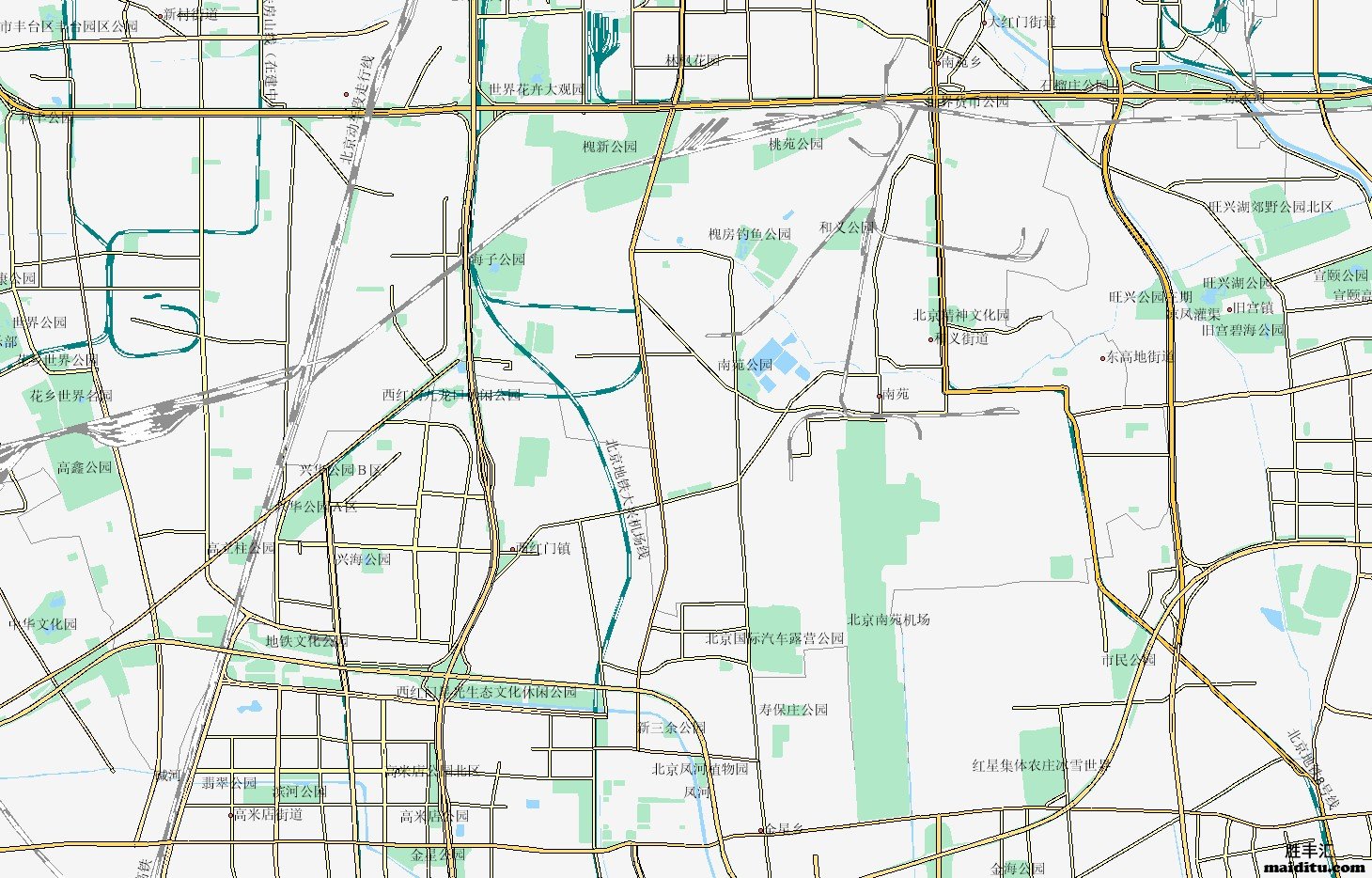北京市大兴区arcgis格式电子地图销售