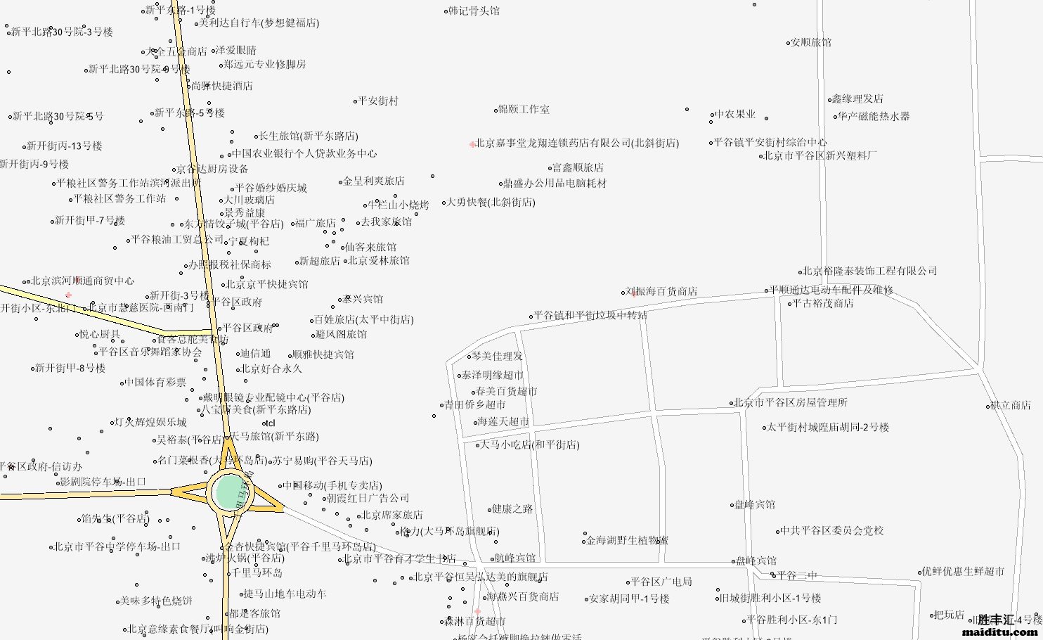北京市平谷区mapinfo格式电子地图销售