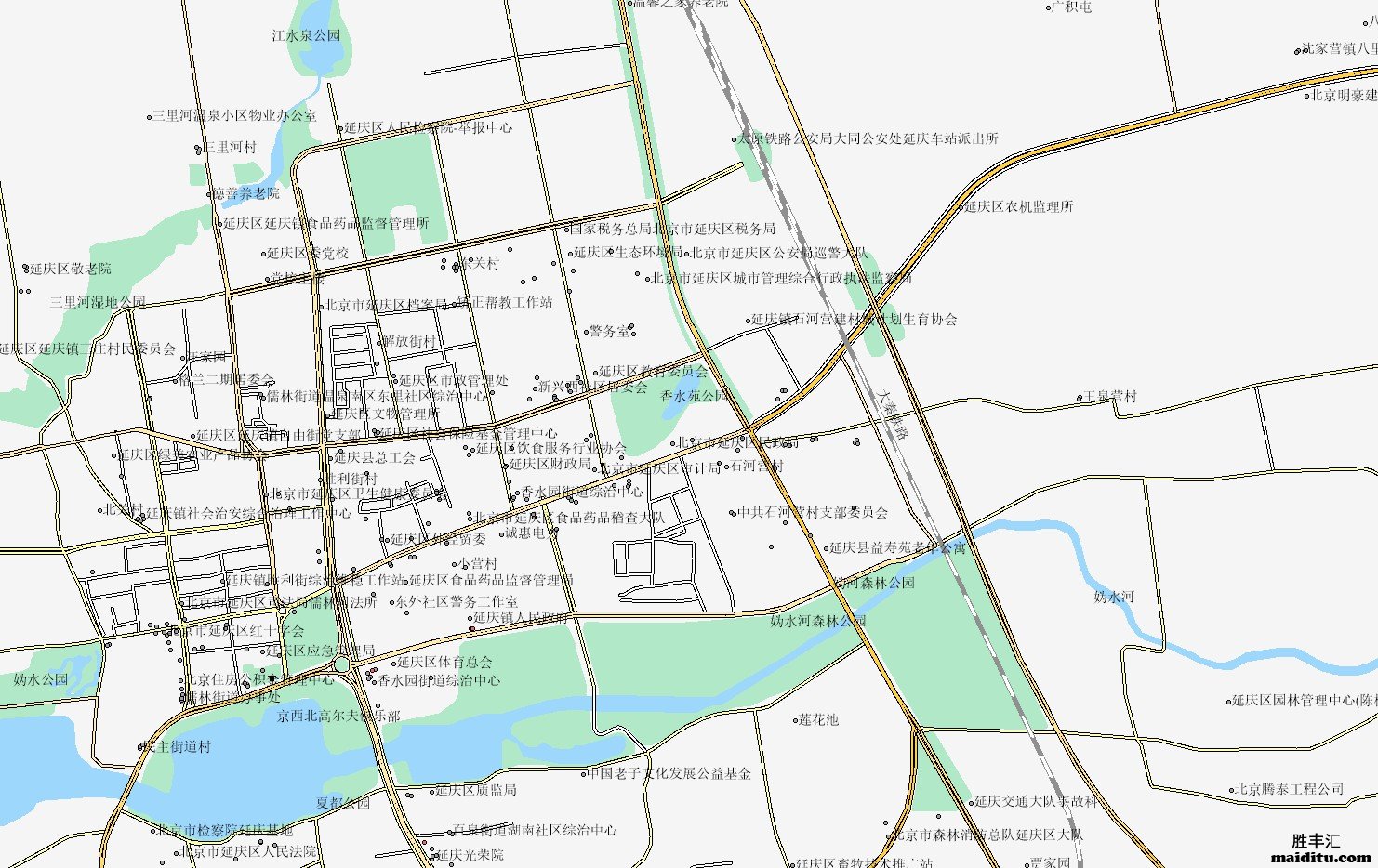 北京市延庆区arcgis格式电子地图销售