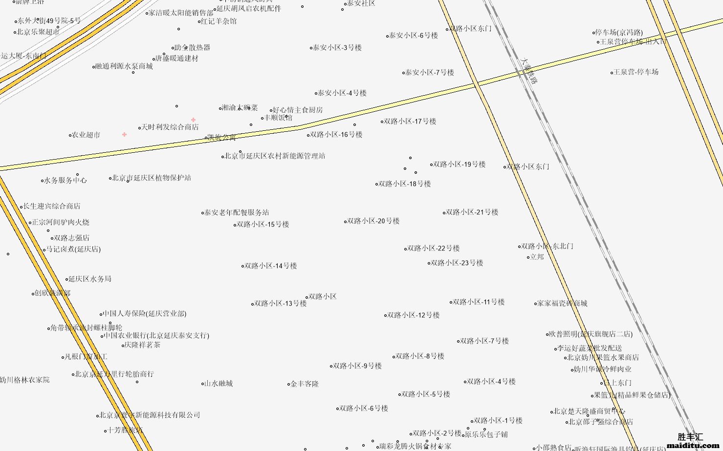 北京市延庆区arcgis格式电子地图销售