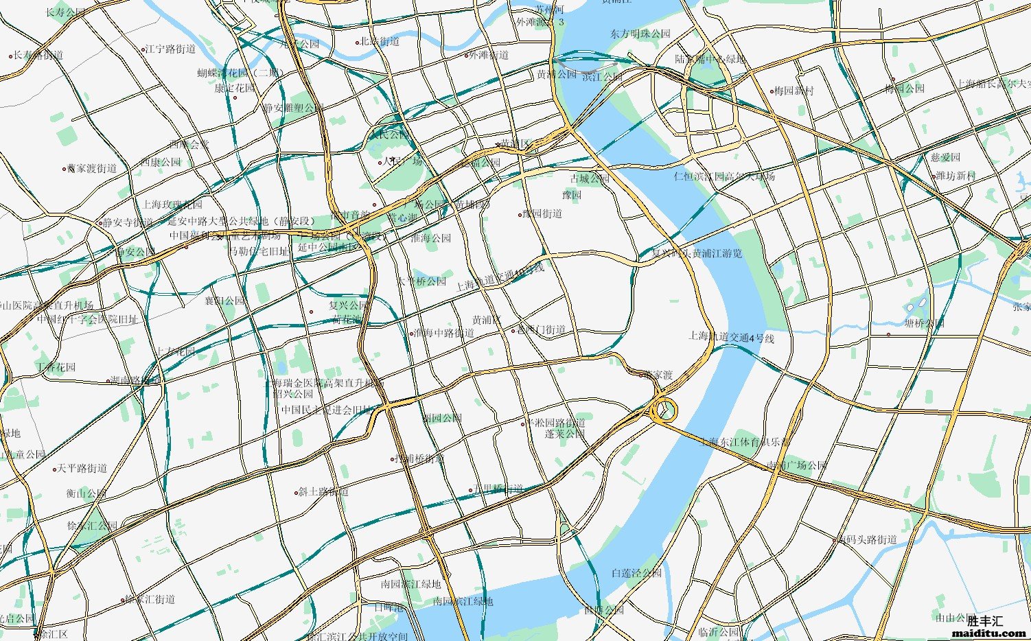 上海市黄埔区mapinfo格式电子地图销售