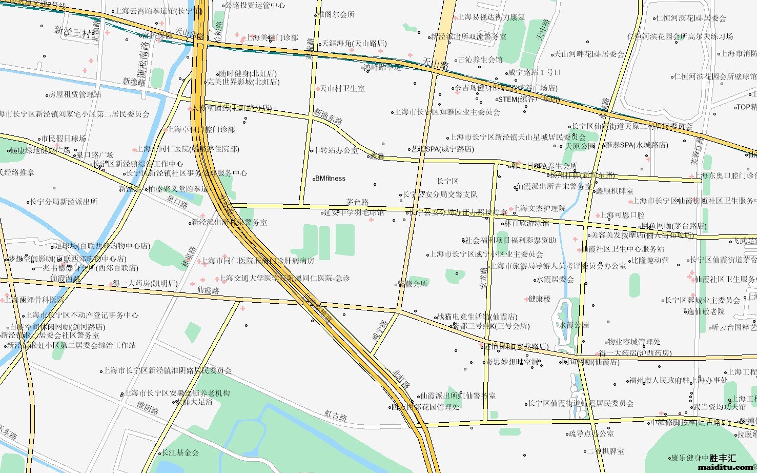 上海市长宁区arcgis格式电子地图销售