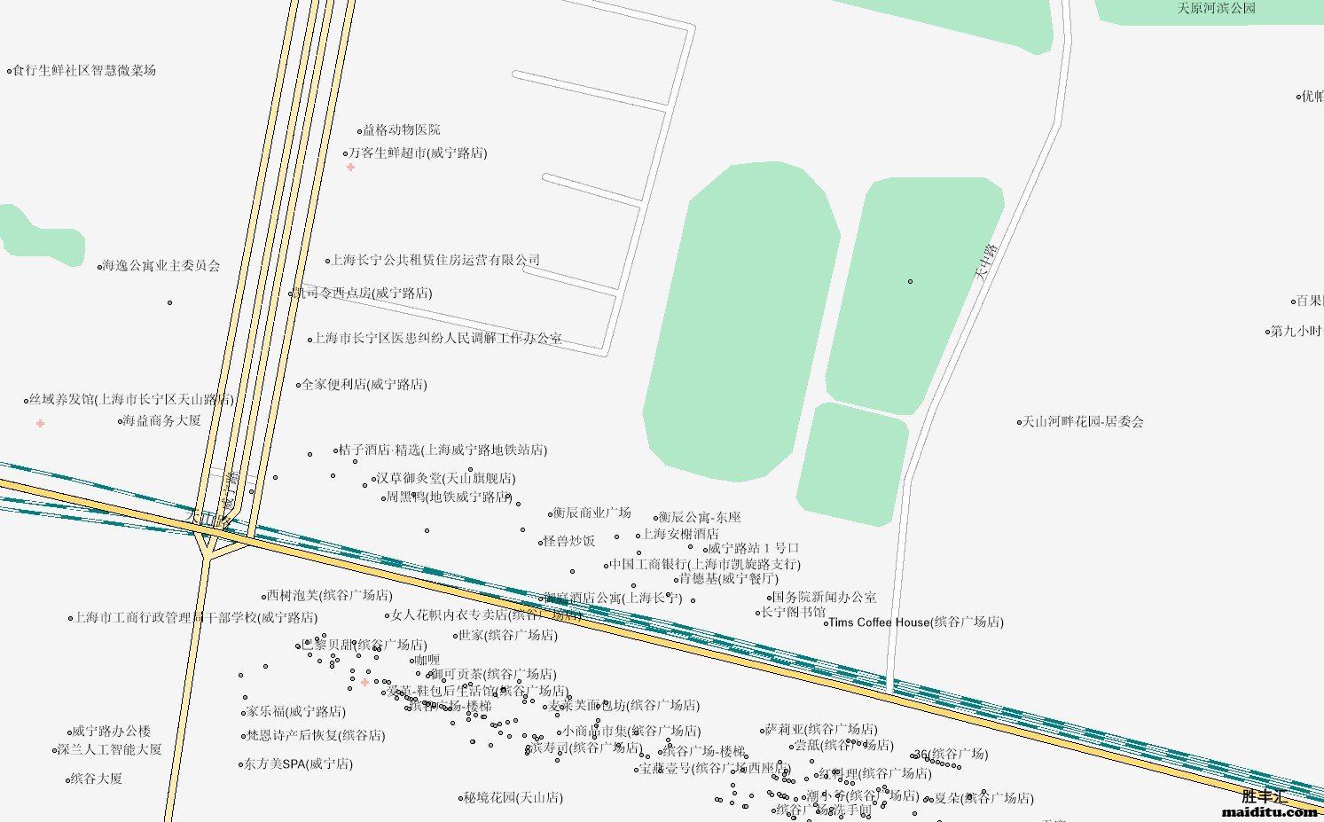 上海市长宁区电子地图销售