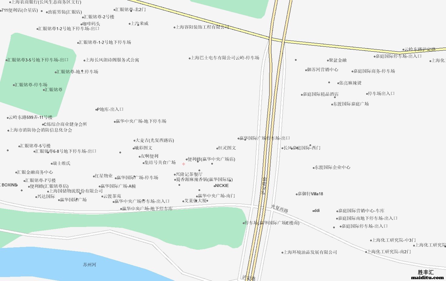 上海市长宁区mapinfo格式电子地图销售