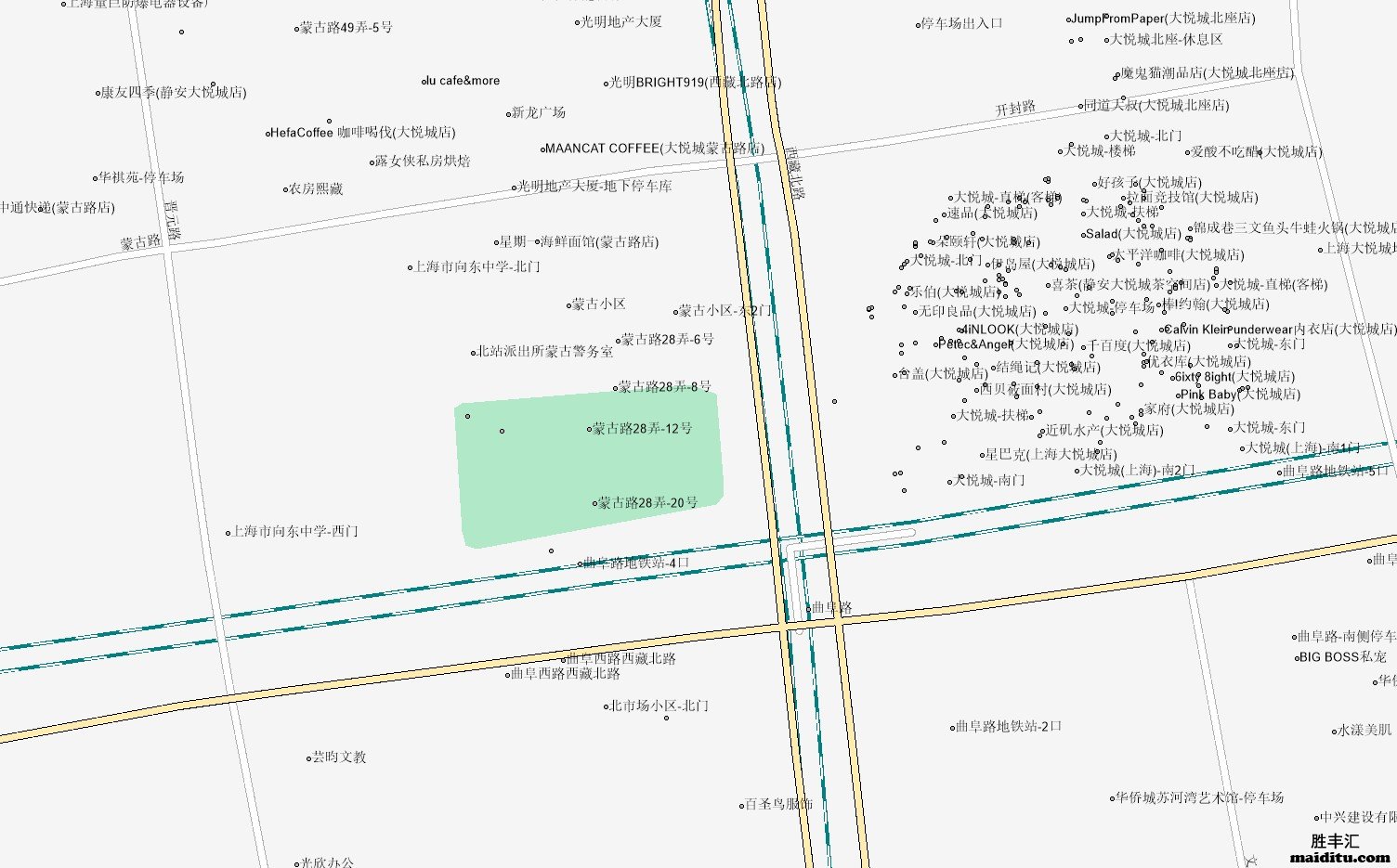 上海市静安区autocad格式电子地图销售