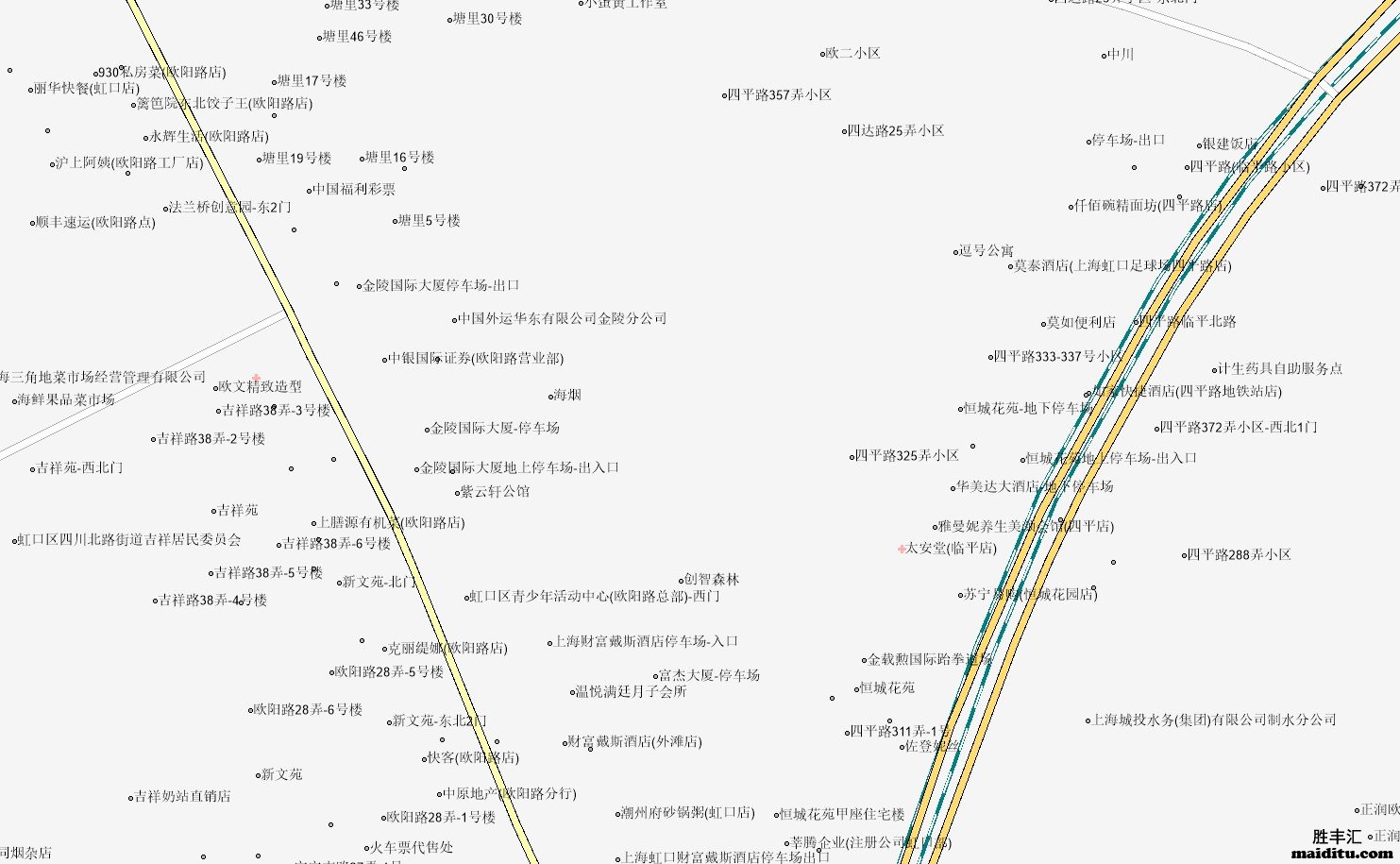 上海市虹口区电子地图销售
