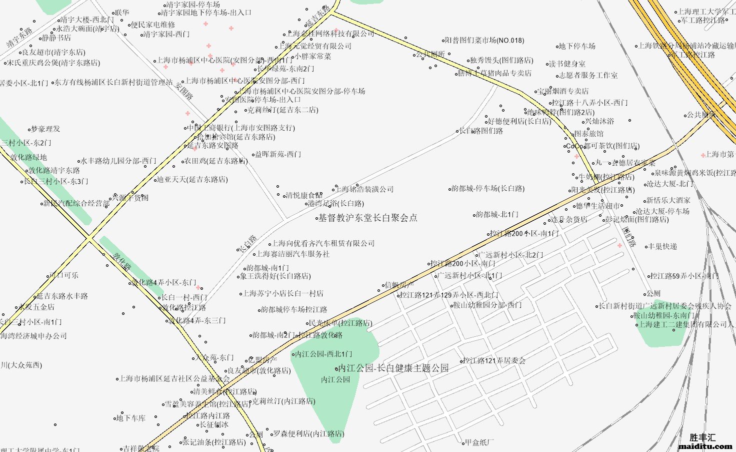 上海市杨浦区autocad格式电子地图销售