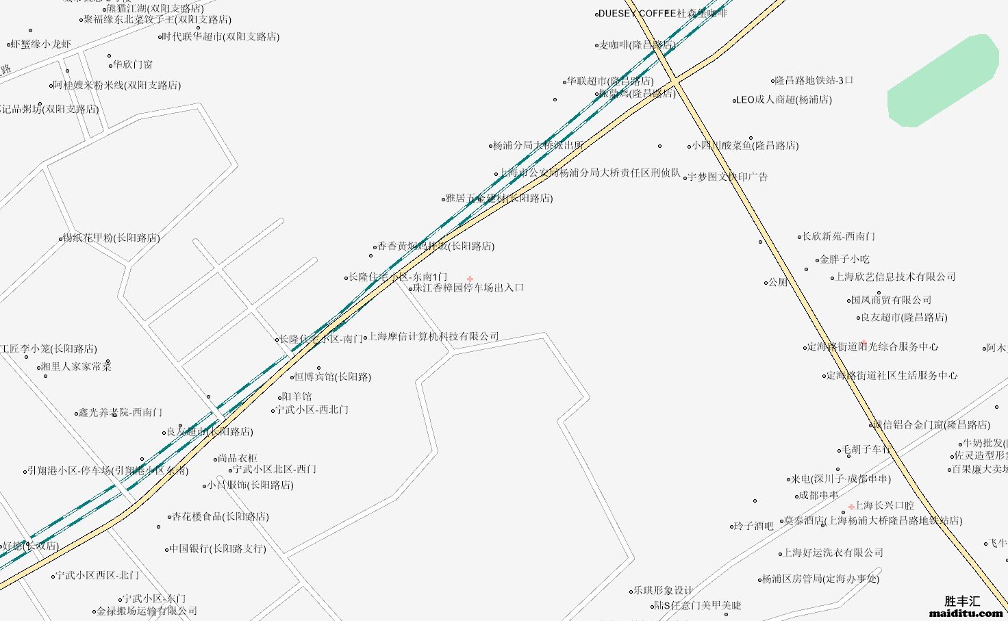 上海市杨浦区mapinfo格式电子地图销售