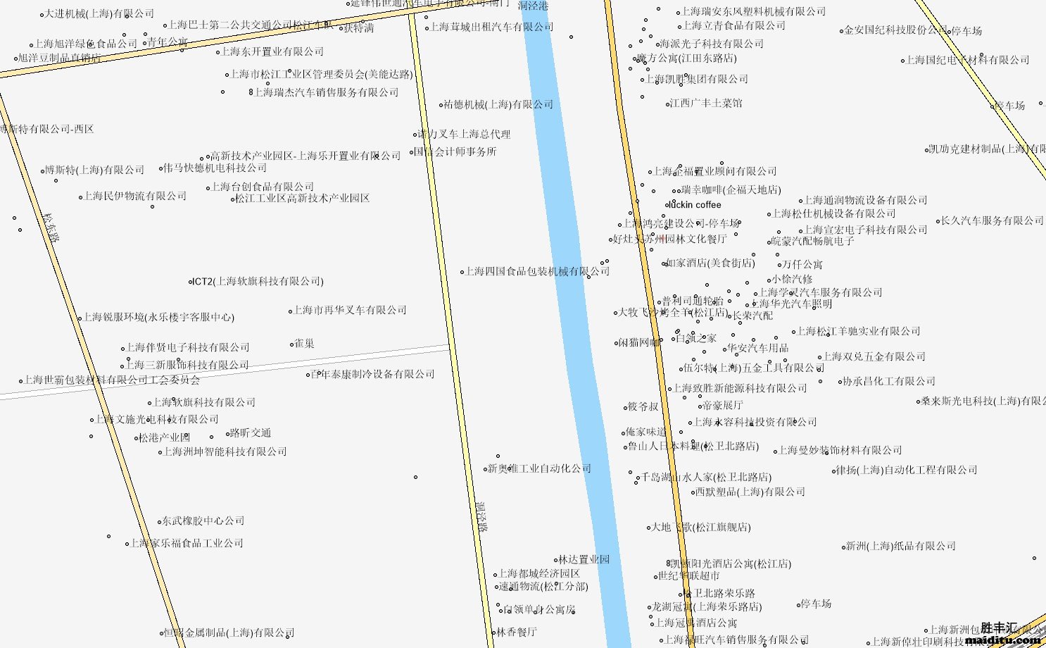 上海市松江区arcgis格式电子地图销售