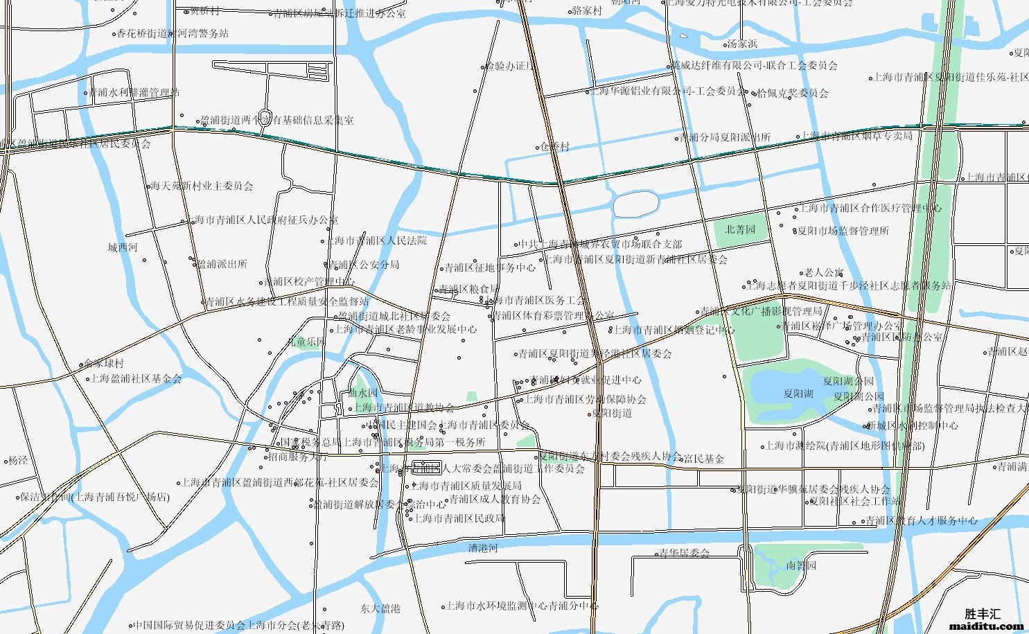 上海市青浦区mapinfo格式电子地图销售