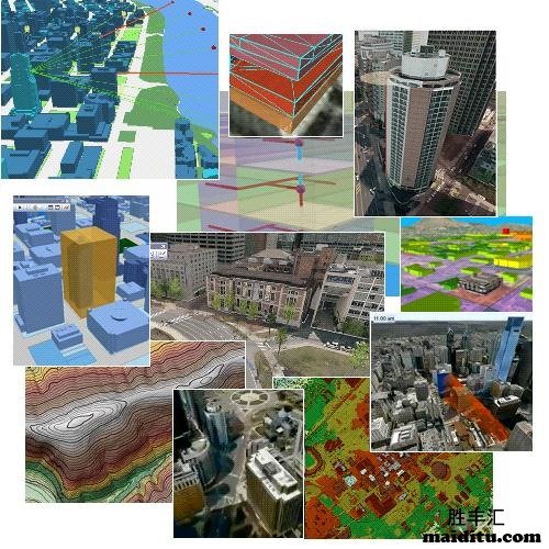 ArcGIS地图的类型-3D 地图和 3D globe