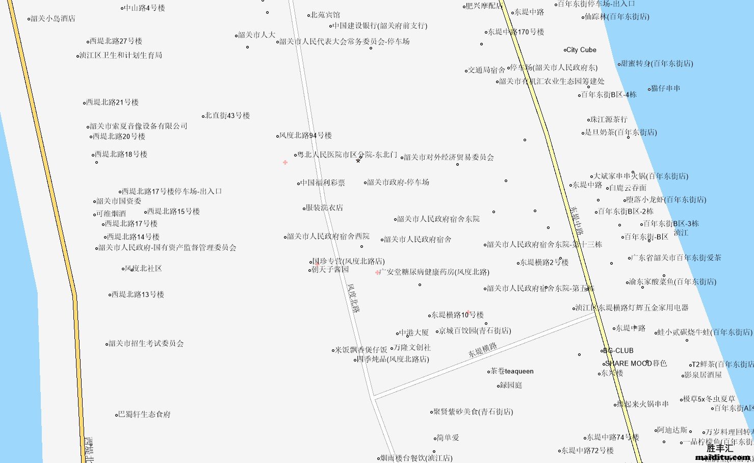 广东省韶关市supermap格式电子地图销售