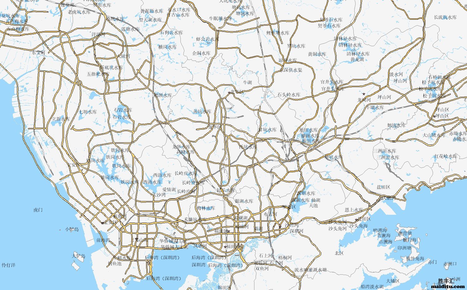 广东省深圳市电子地图销售