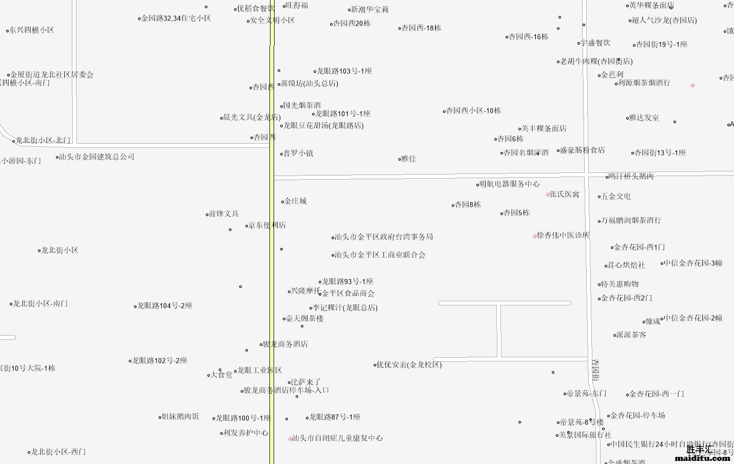 广东省汕头市电子地图销售