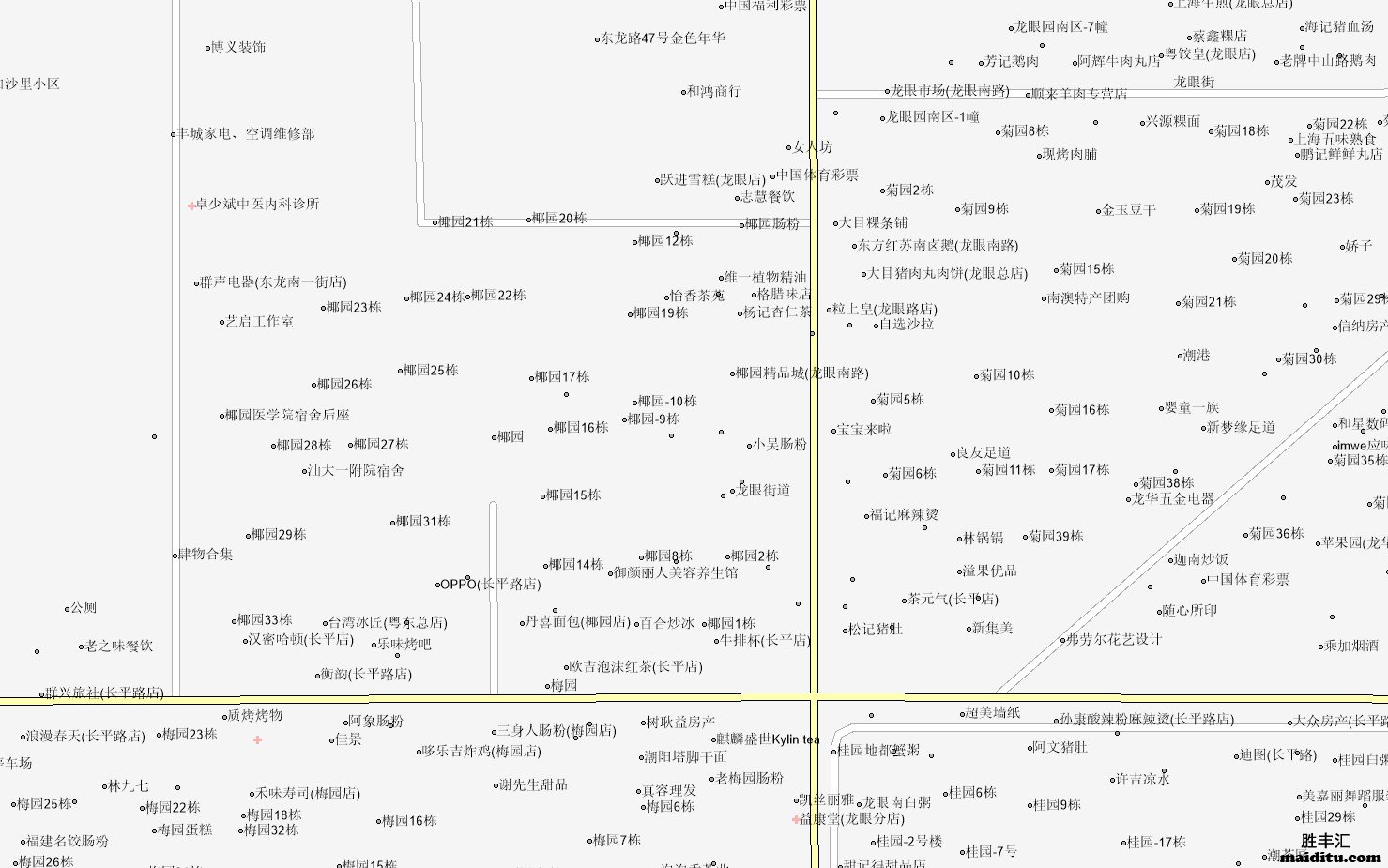 广东省汕头市arcgis格式电子地图销售