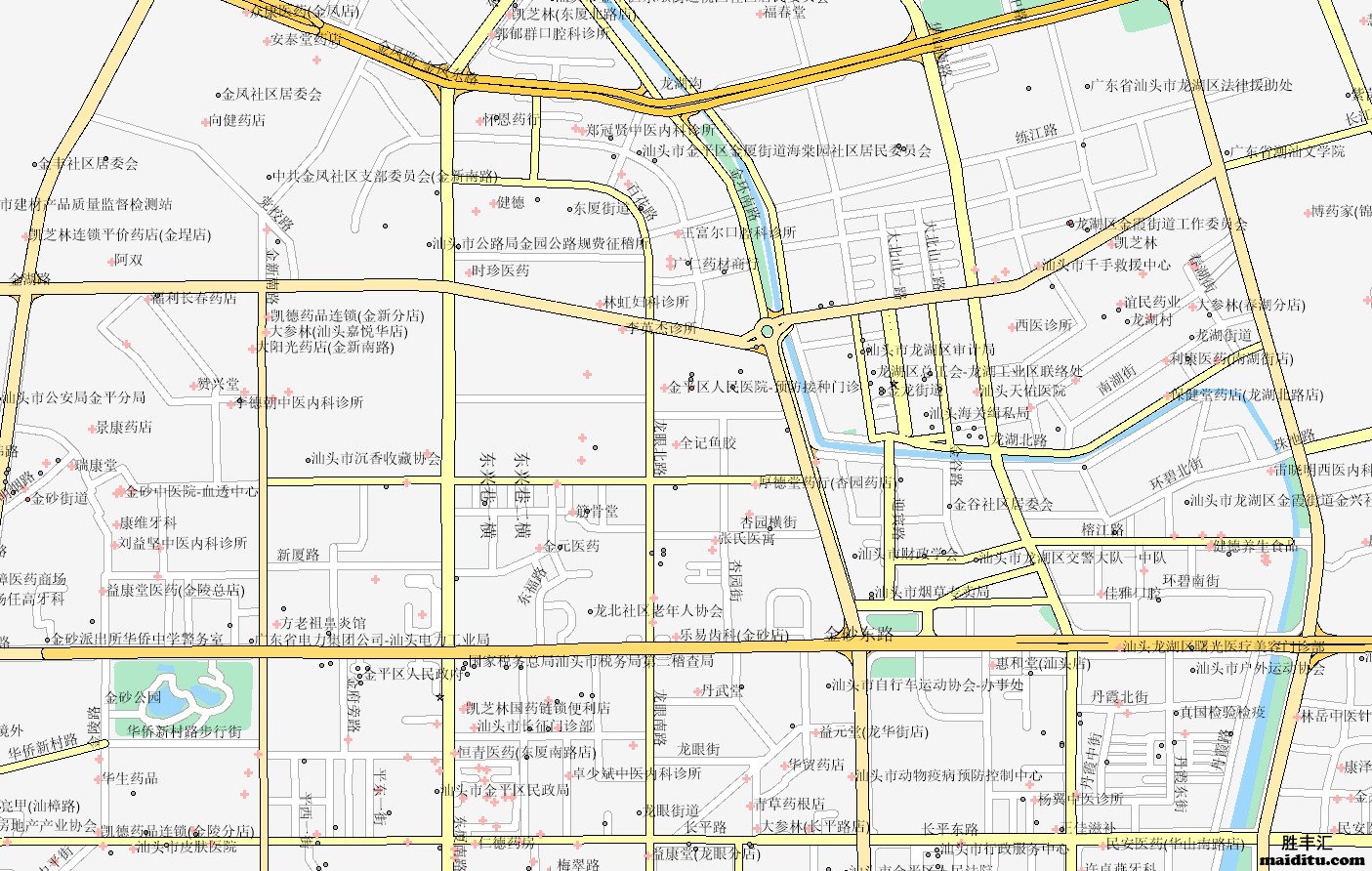 广东省汕头市arcgis格式电子地图销售