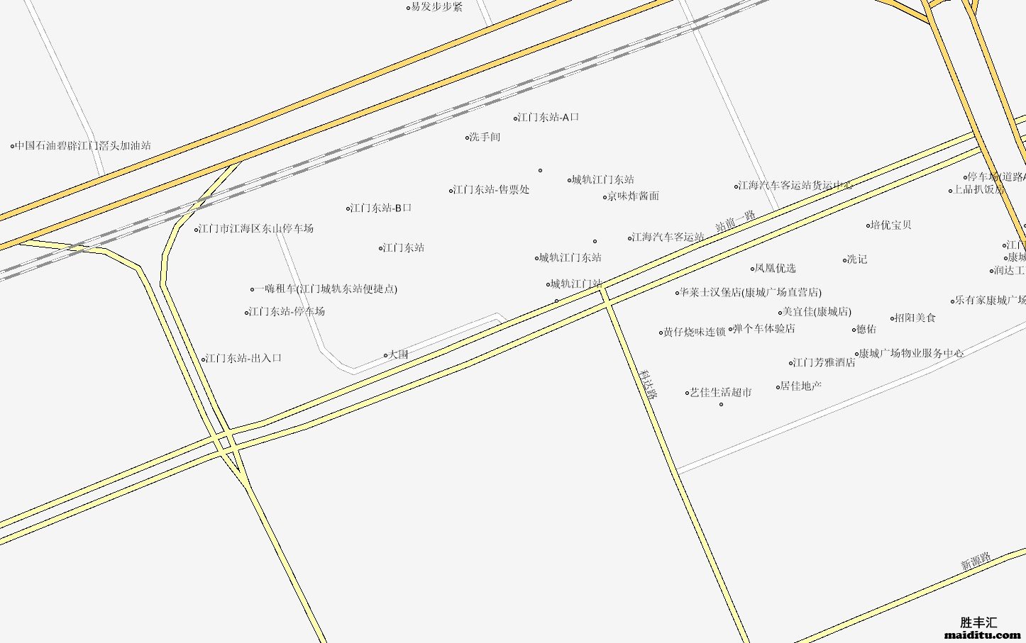 广东省江门市mapinfo格式电子地图销售