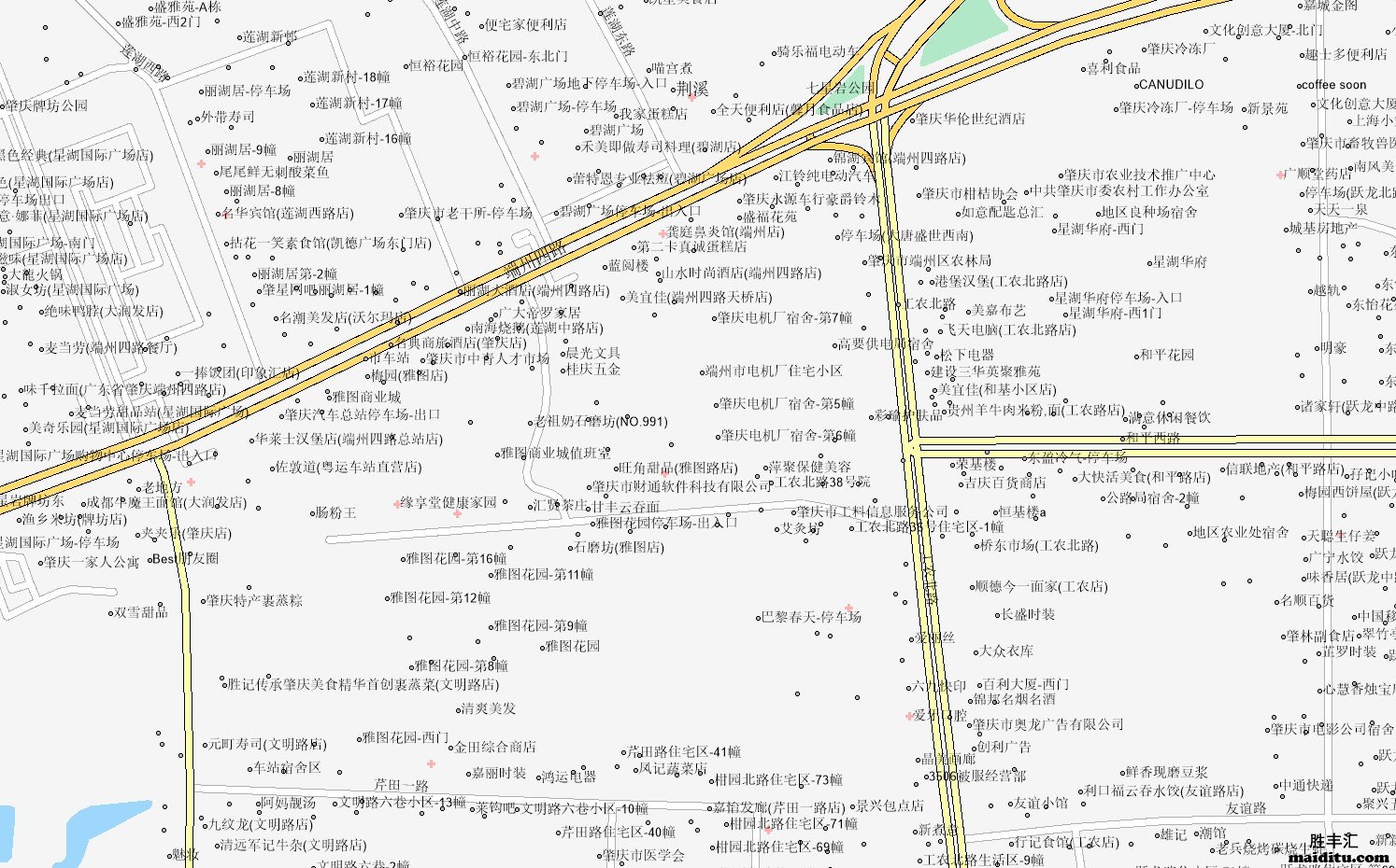 广东省肇庆市arcgis格式电子地图销售