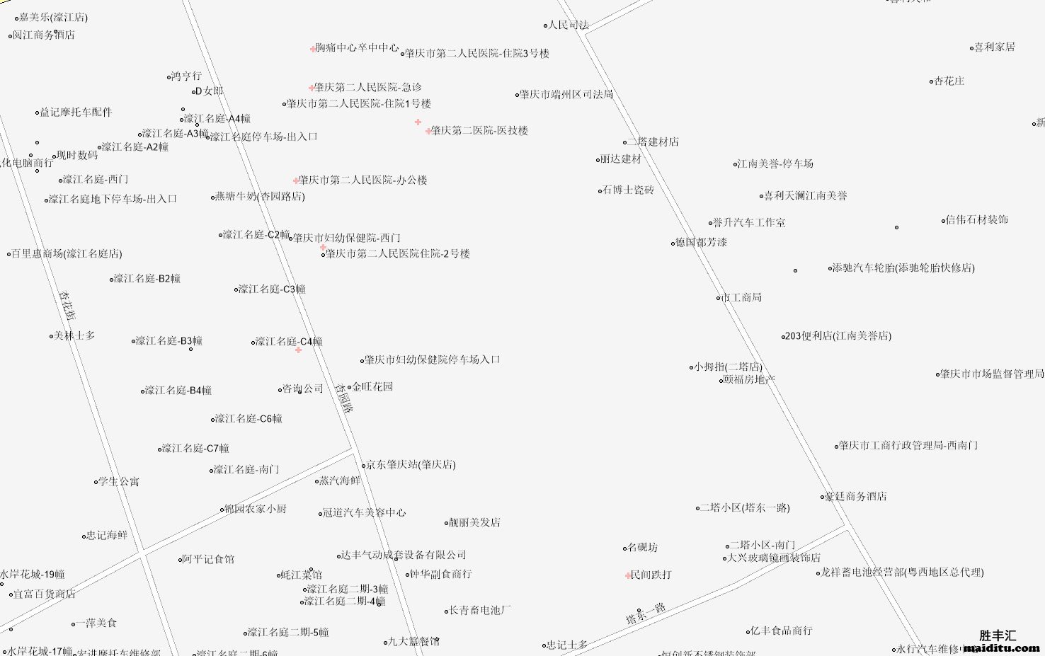 广东省肇庆市supermap格式电子地图销售