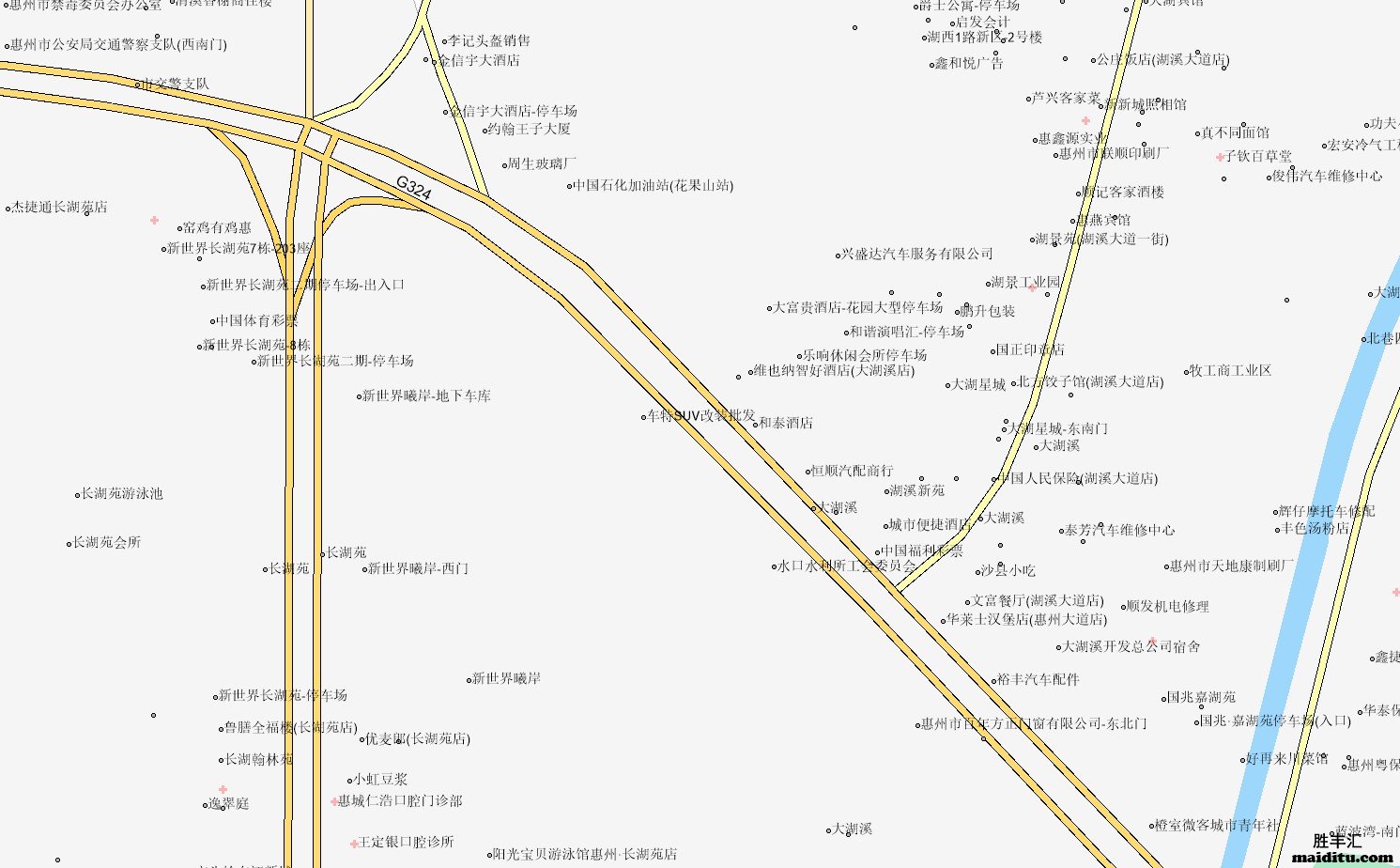 广东省惠州市mapinfo格式电子地图销售