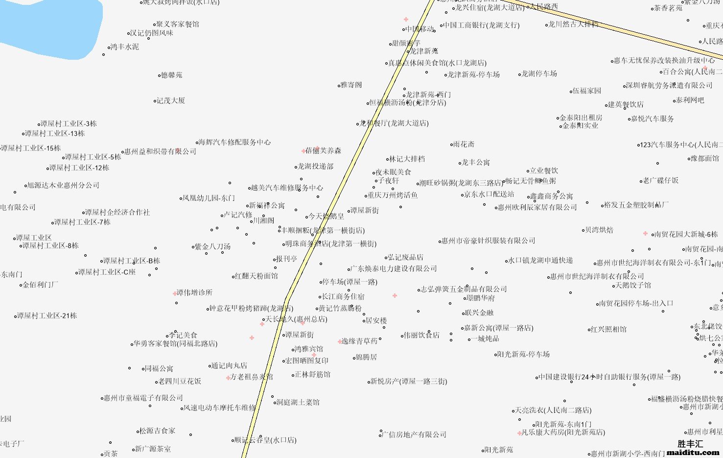 广东省惠州市supermap格式电子地图销售