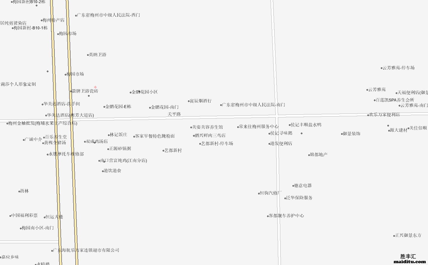 广东省梅州市电子地图销售