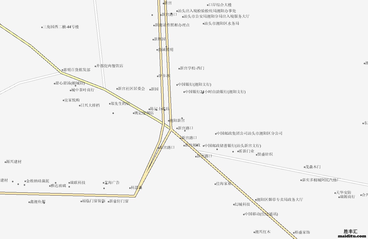 广东省汕尾市mapinfo格式电子地图销售