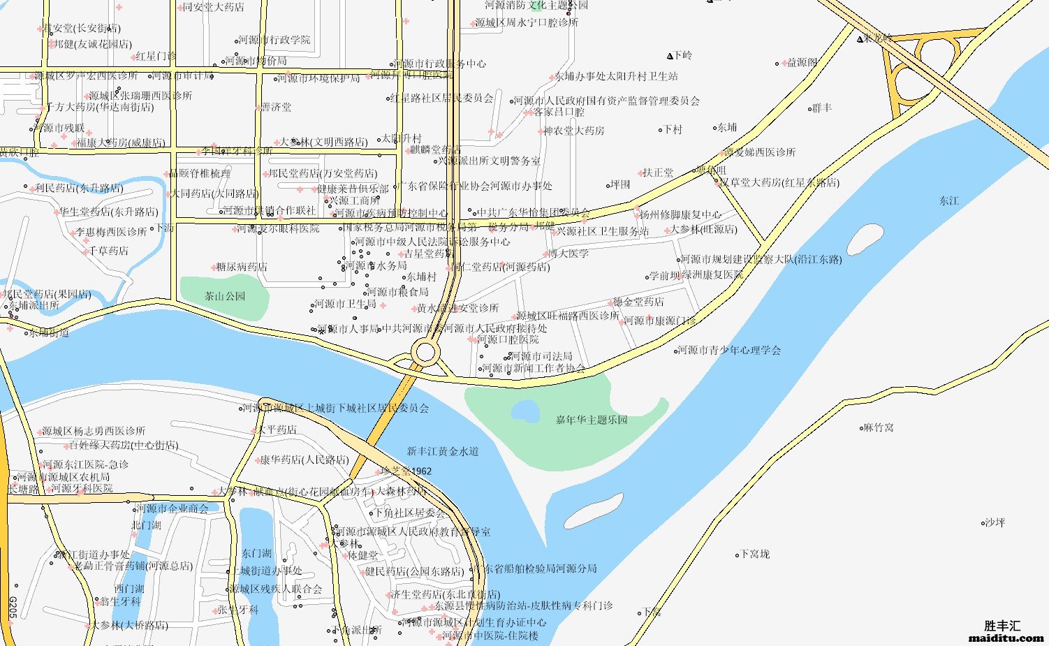 广东省河源市supermap格式电子地图销售