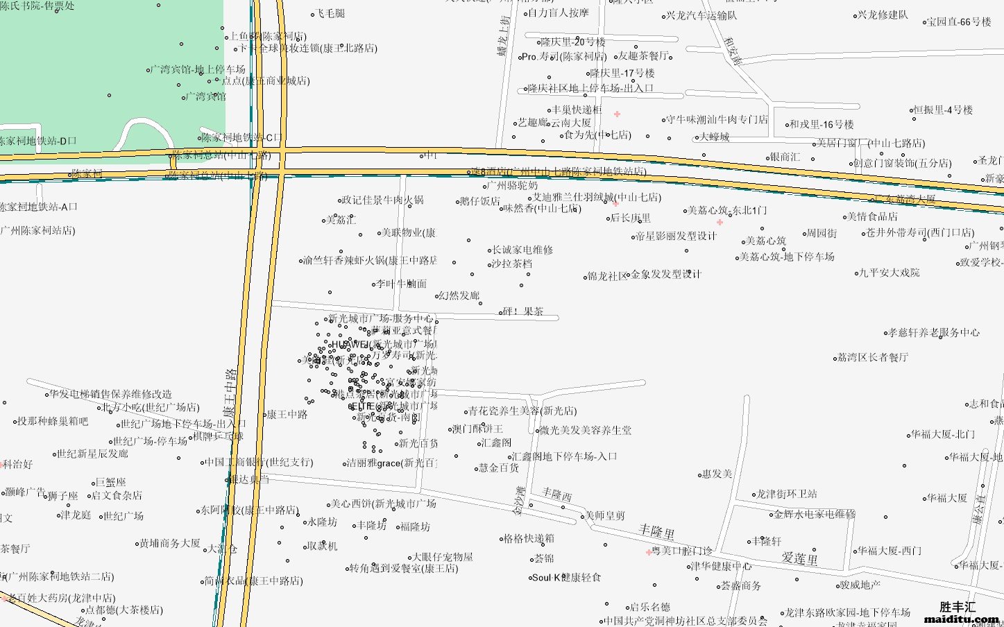 广东省清远市supermap格式电子地图销售