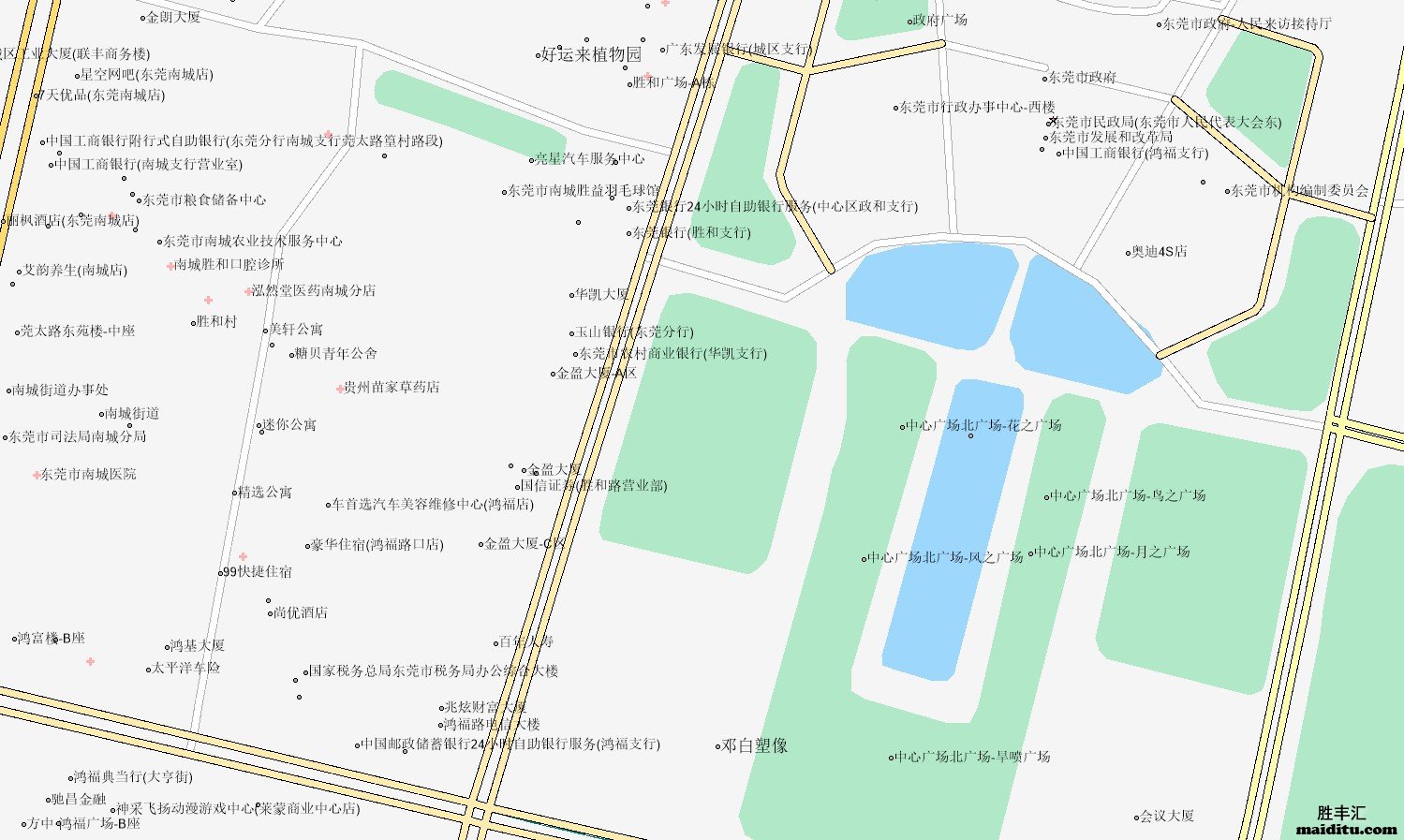 广东省东莞市电子地图销售