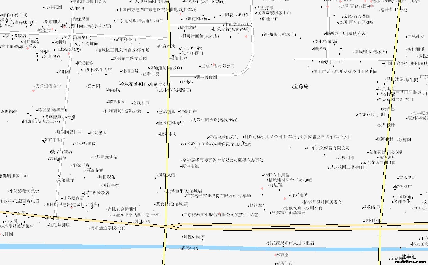 广东省揭阳市arcgis格式电子地图销售