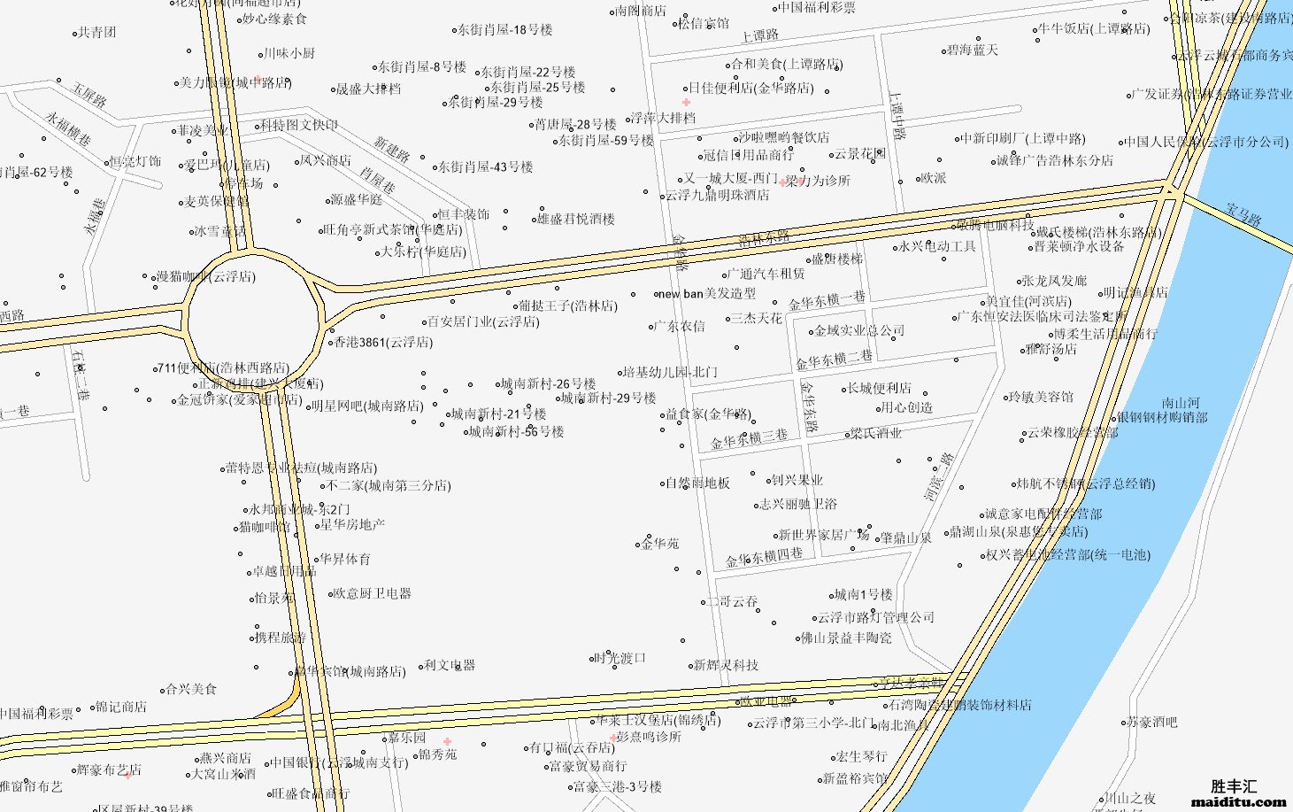 广东省云浮市arcgis格式电子地图销售