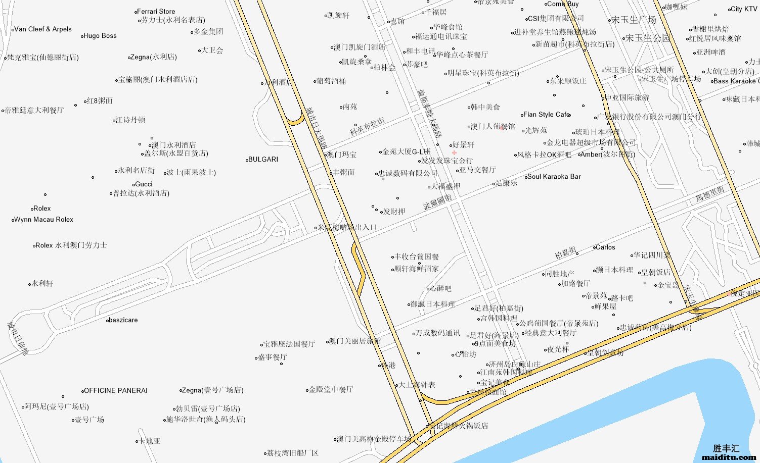 澳门电子地图销售